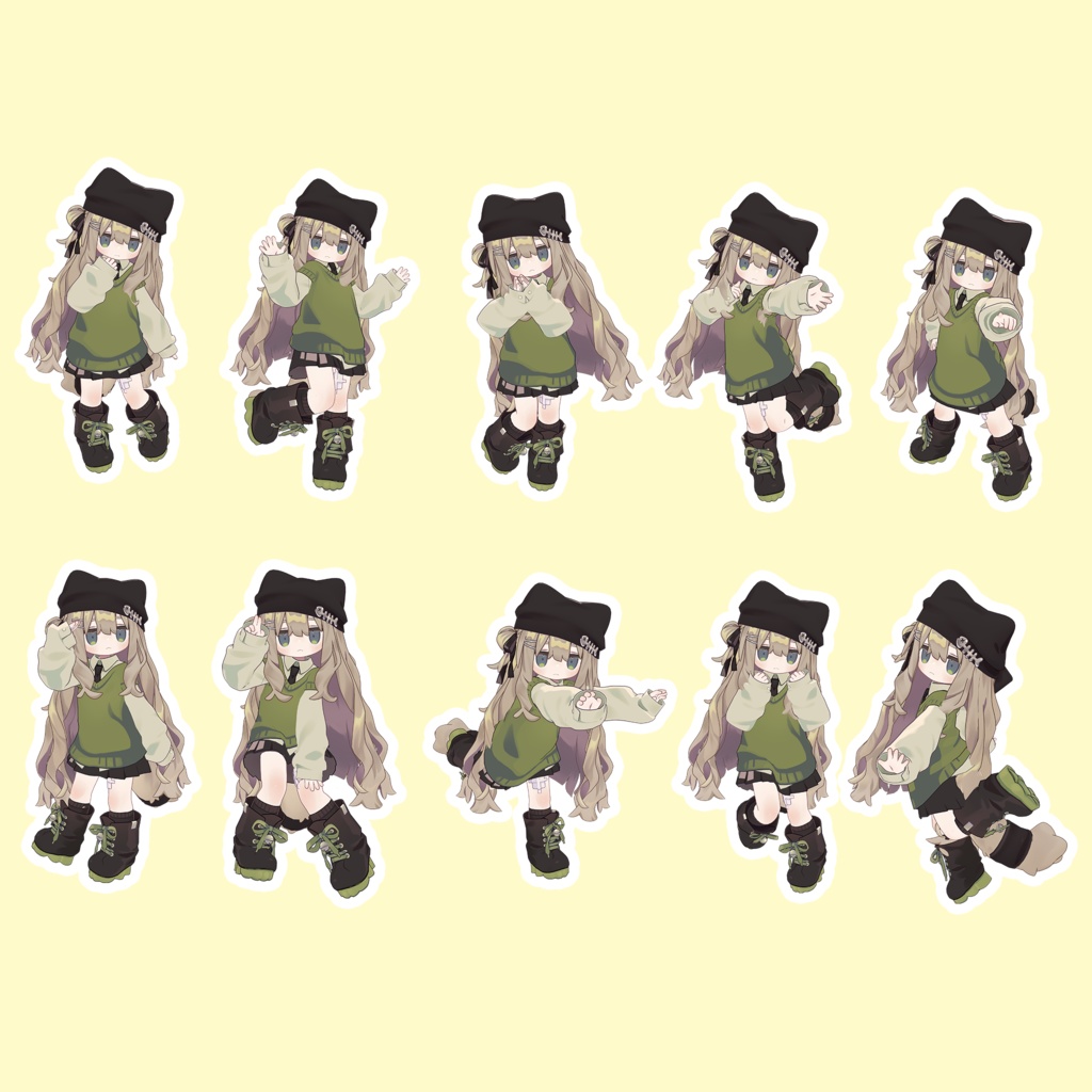 EELWORKS 撮影向けポーズ集 全30種類