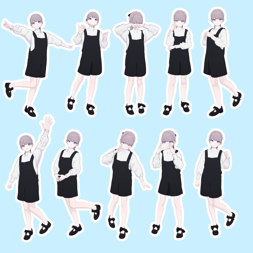 EELWORKS ノンジャンルポーズ集 3 【全40種類】