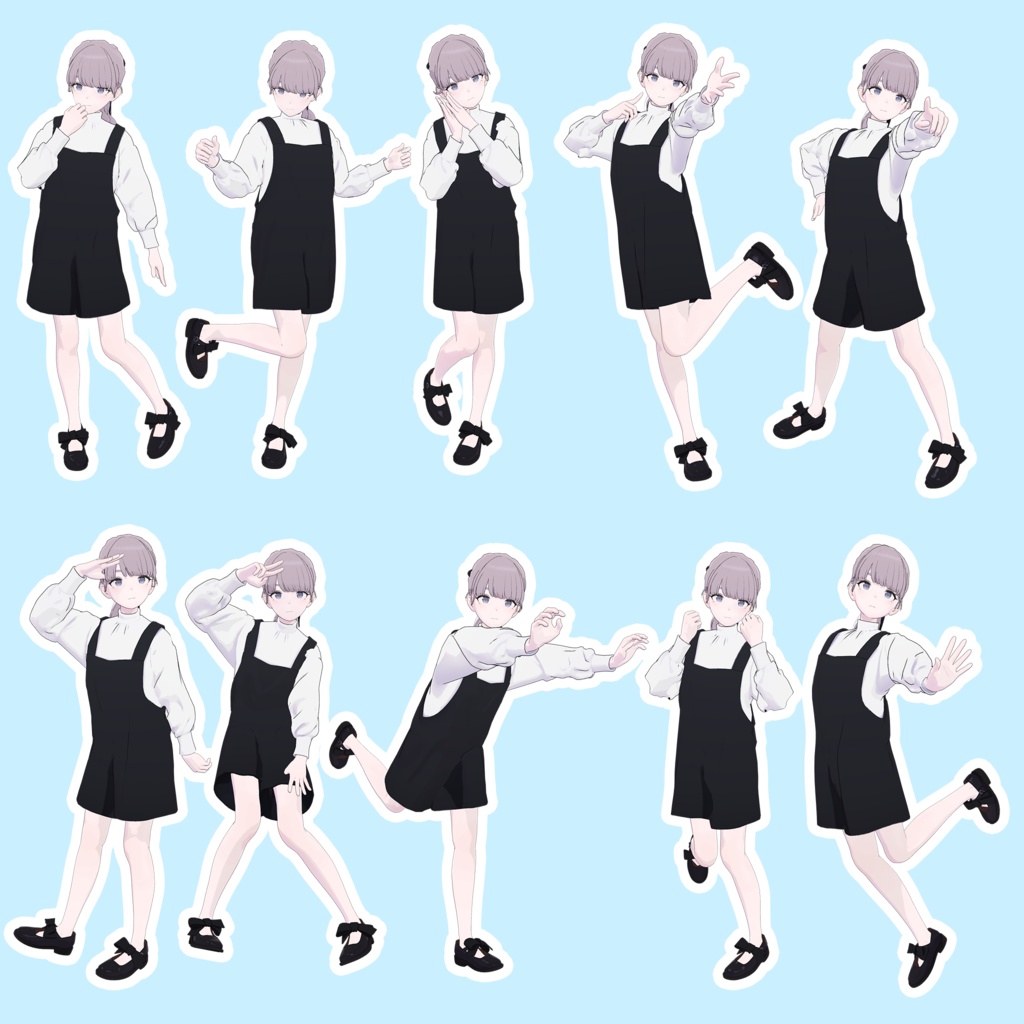 EELWORKS ノンジャンルポーズ集 3 【全40種類】