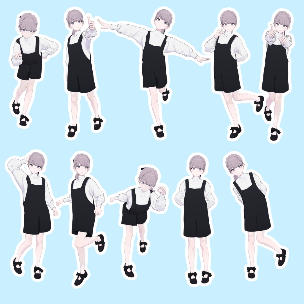 EELWORKS ノンジャンルポーズ集 3 【全40種類】