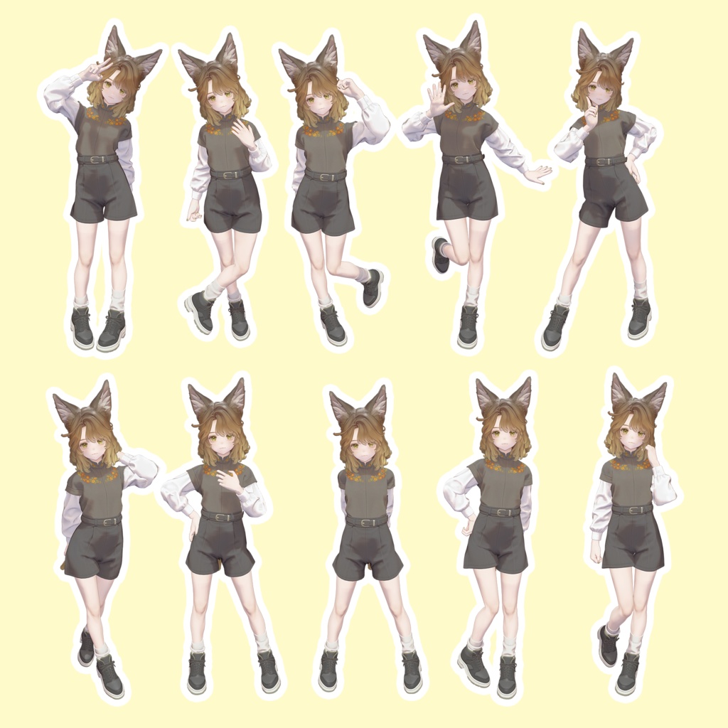 EELWORKS 撮影用ポーズ集2 【全30種類】