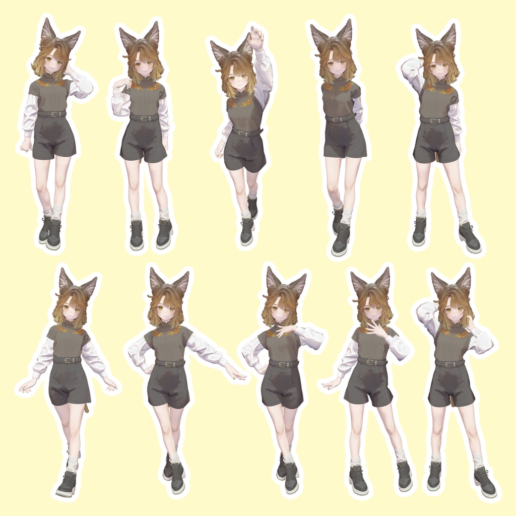 EELWORKS 撮影用ポーズ集2 【全30種類】