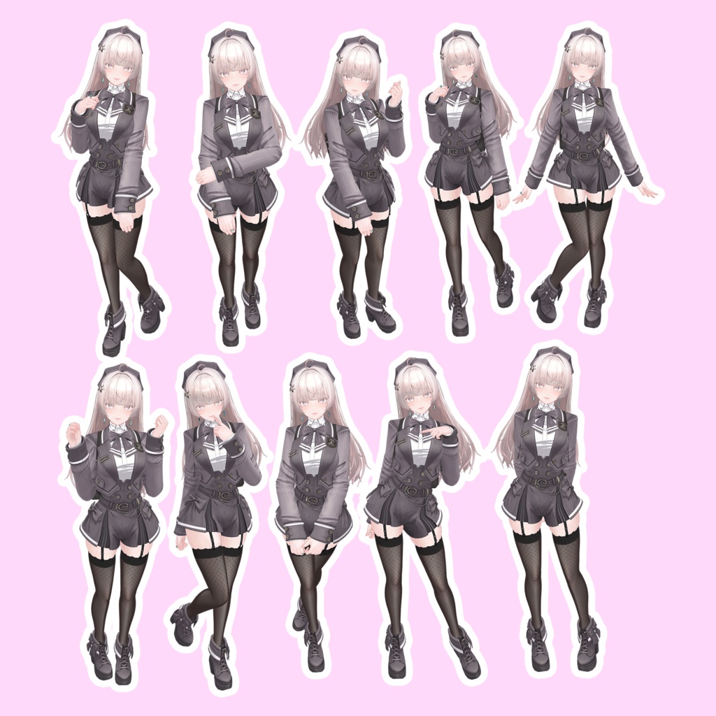 EELWORKS 撮影用ポーズ集4 【全30種類】