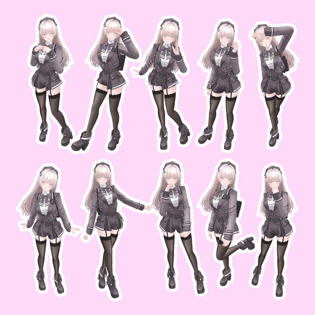 EELWORKS 撮影用ポーズ集4 【全30種類】