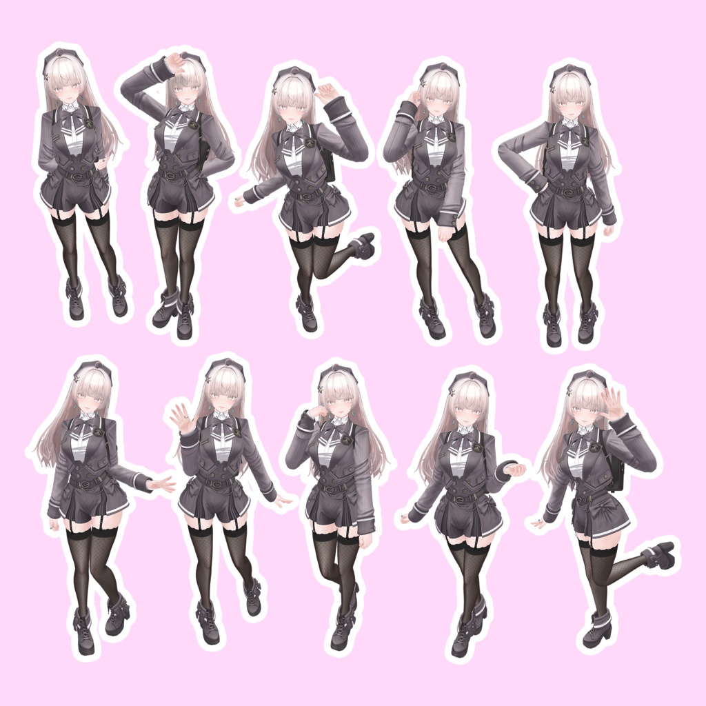 EELWORKS 撮影用ポーズ集4 【全30種類】