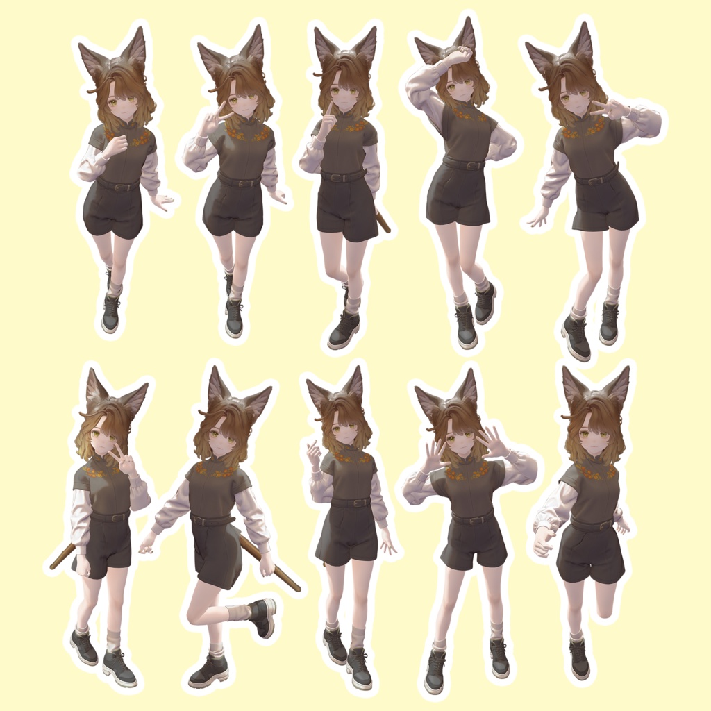 EELWORKS 撮影用ポーズ集6 【全30種類】