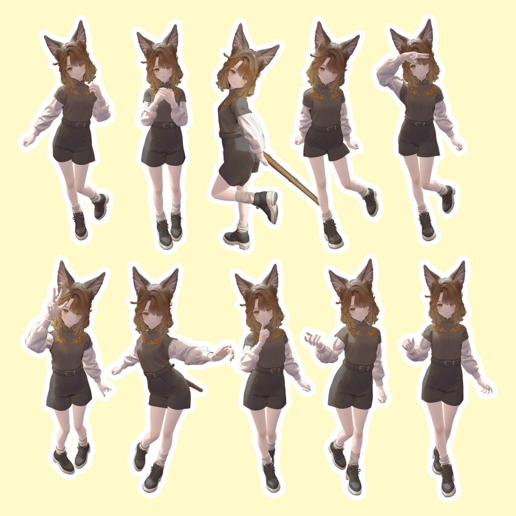 EELWORKS 撮影用ポーズ集6 【全30種類】