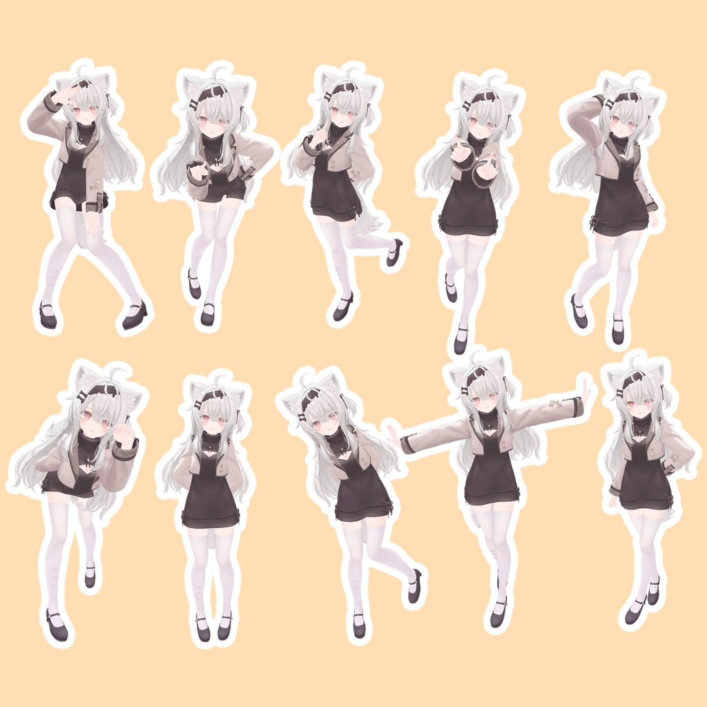 EELWORKS 撮影用ポーズ集7 【全30種類】