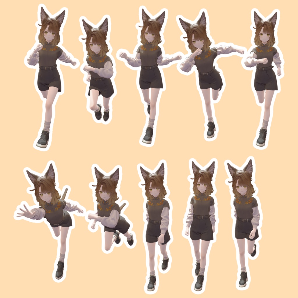 EELWORKS 撮影用ポーズ集9 【全20種類】