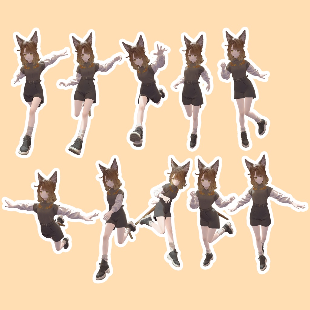 EELWORKS 撮影用ポーズ集9 【全20種類】