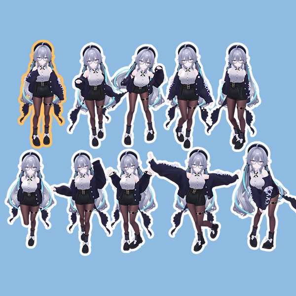 EELWORKS フォトポーズ集1:Ramune【無料版あり】