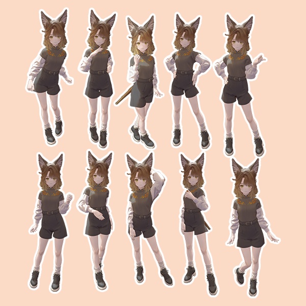 EELWORKS 撮影用ポーズ集10 【20種類】