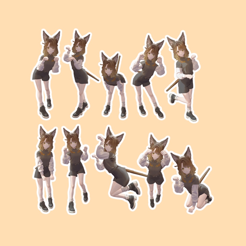 EELWORKS 撮影用ポーズ集11 【20種類】