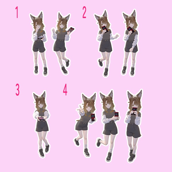 EELWORKS バレンタインポーズ集 【8種類】