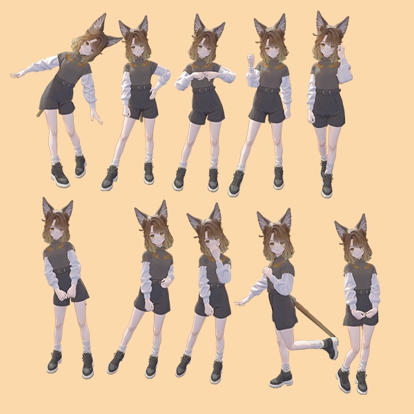 EELWORKS 撮影用ポーズ集12【20種類】