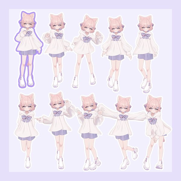 EELWORKS フォトポーズ集1:Shiratsume