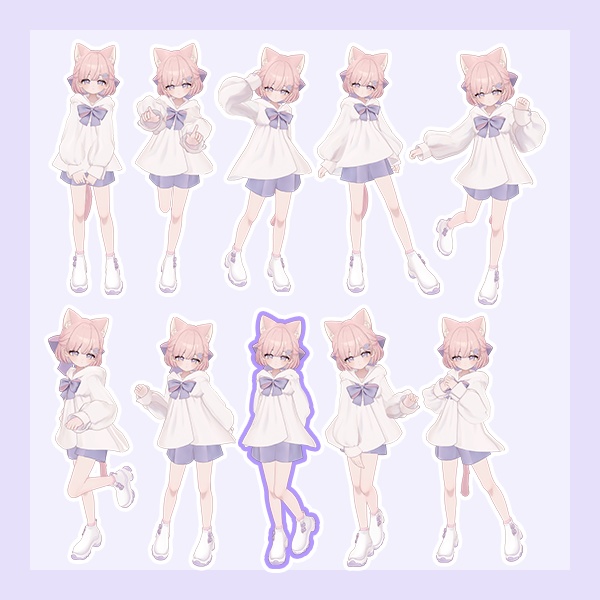 EELWORKS フォトポーズ集1:Shiratsume