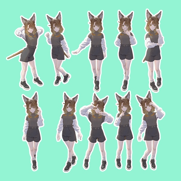 EELWORKS 撮影用ポーズ集14