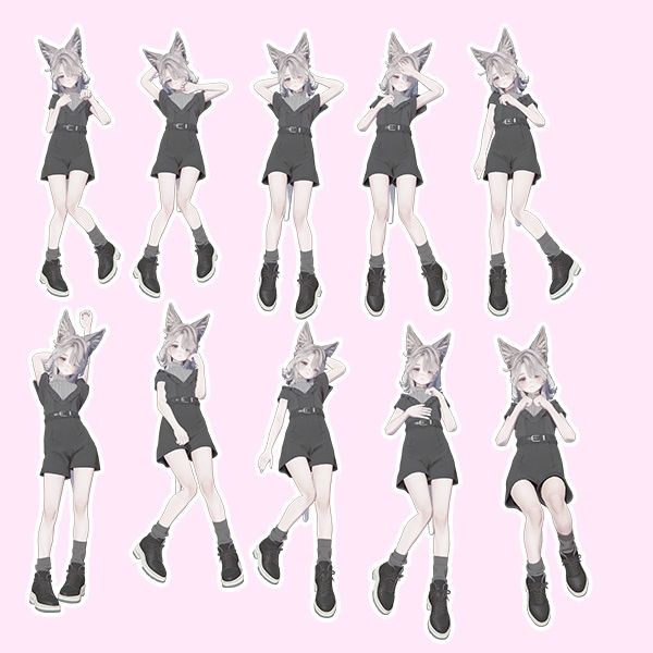 EELWORKS 撮影用ポーズ集21 【20種類】