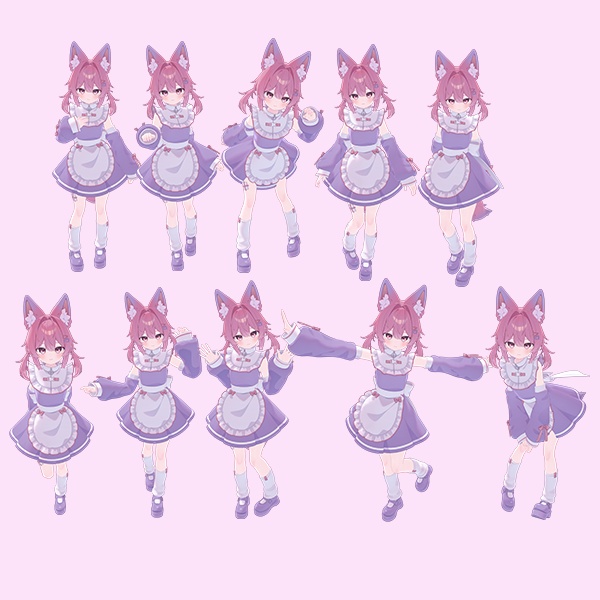 EELWORKS プラム対応:フォトポーズ集 【30種類】