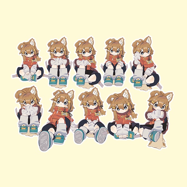 EELWORKS まめひなた対応:スターターポーズ集1【40ポーズ】
