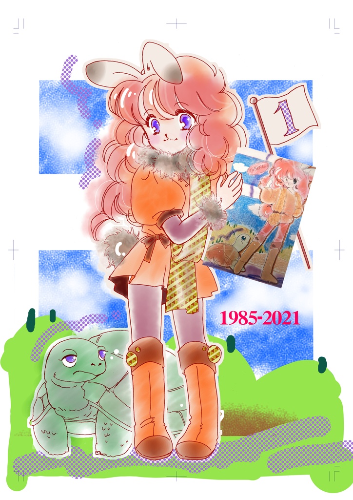 女の子イラスト集 ポルカドット