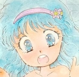 スイートバブルバブル発行記念 魔女っ子あわあわ色紙(多分ラスト)