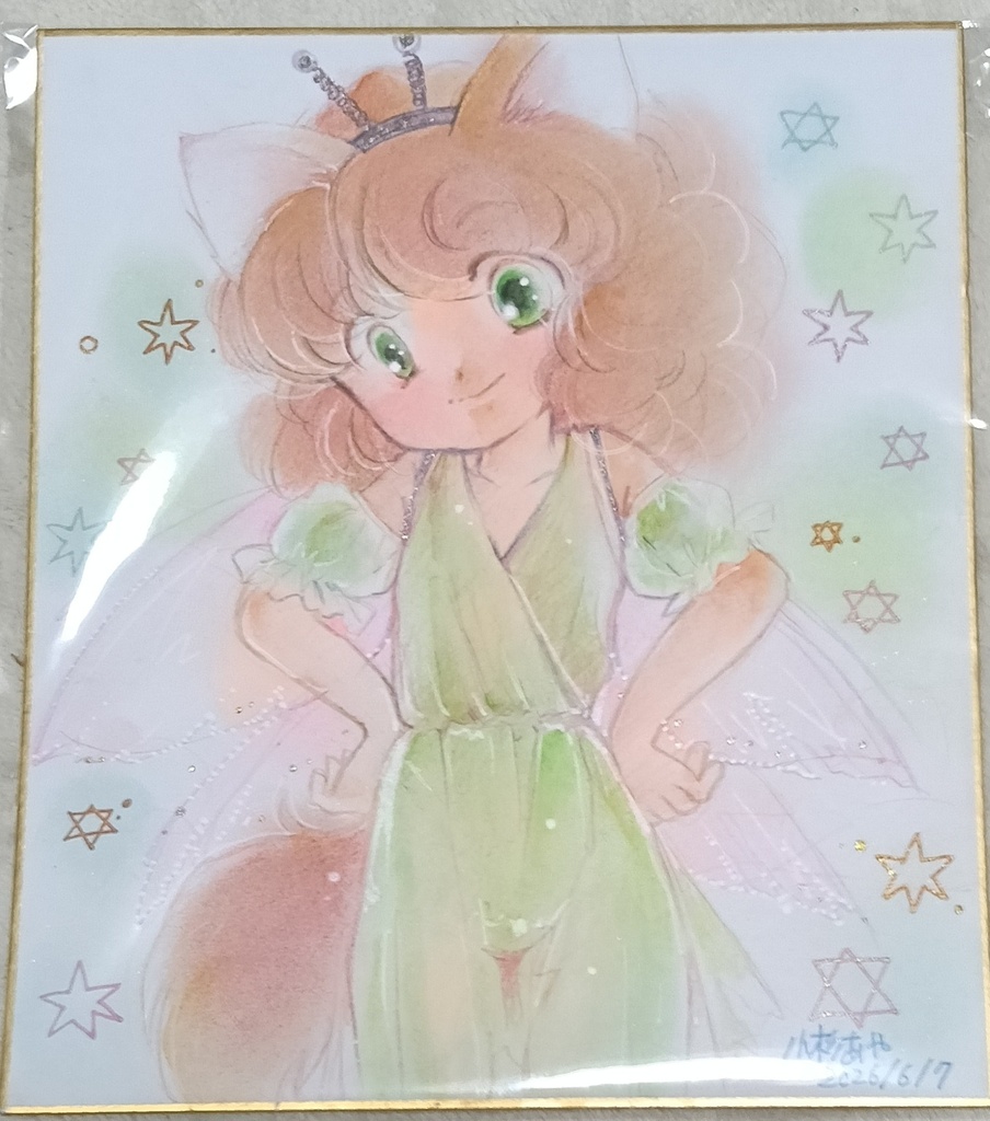 コミティア帰りの色紙付きアンミラ本