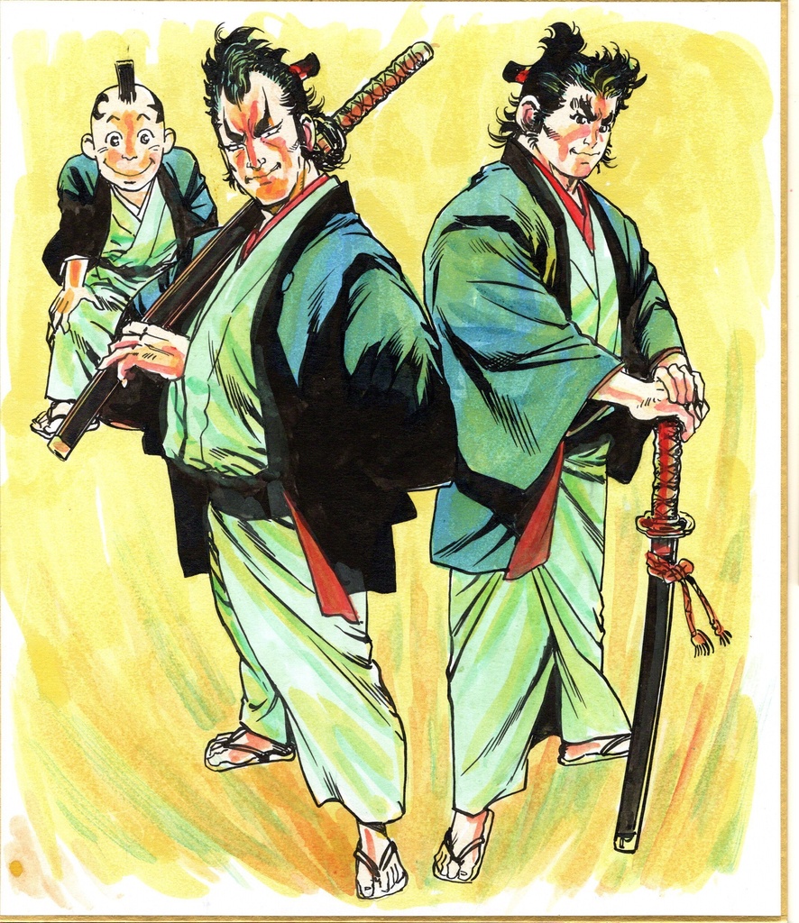木村知夫 直筆色紙