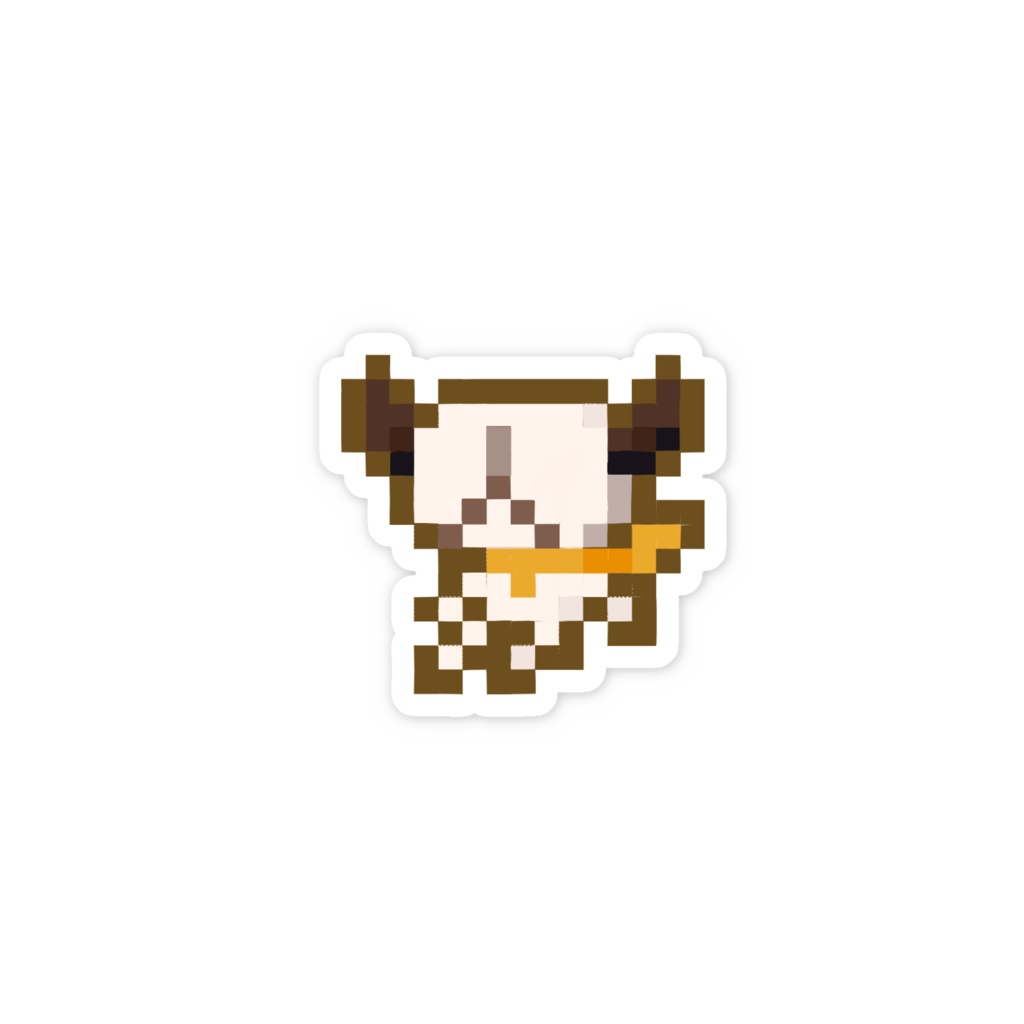 【マガトセラ3周年記念】ひゅまだちドット ステッカー