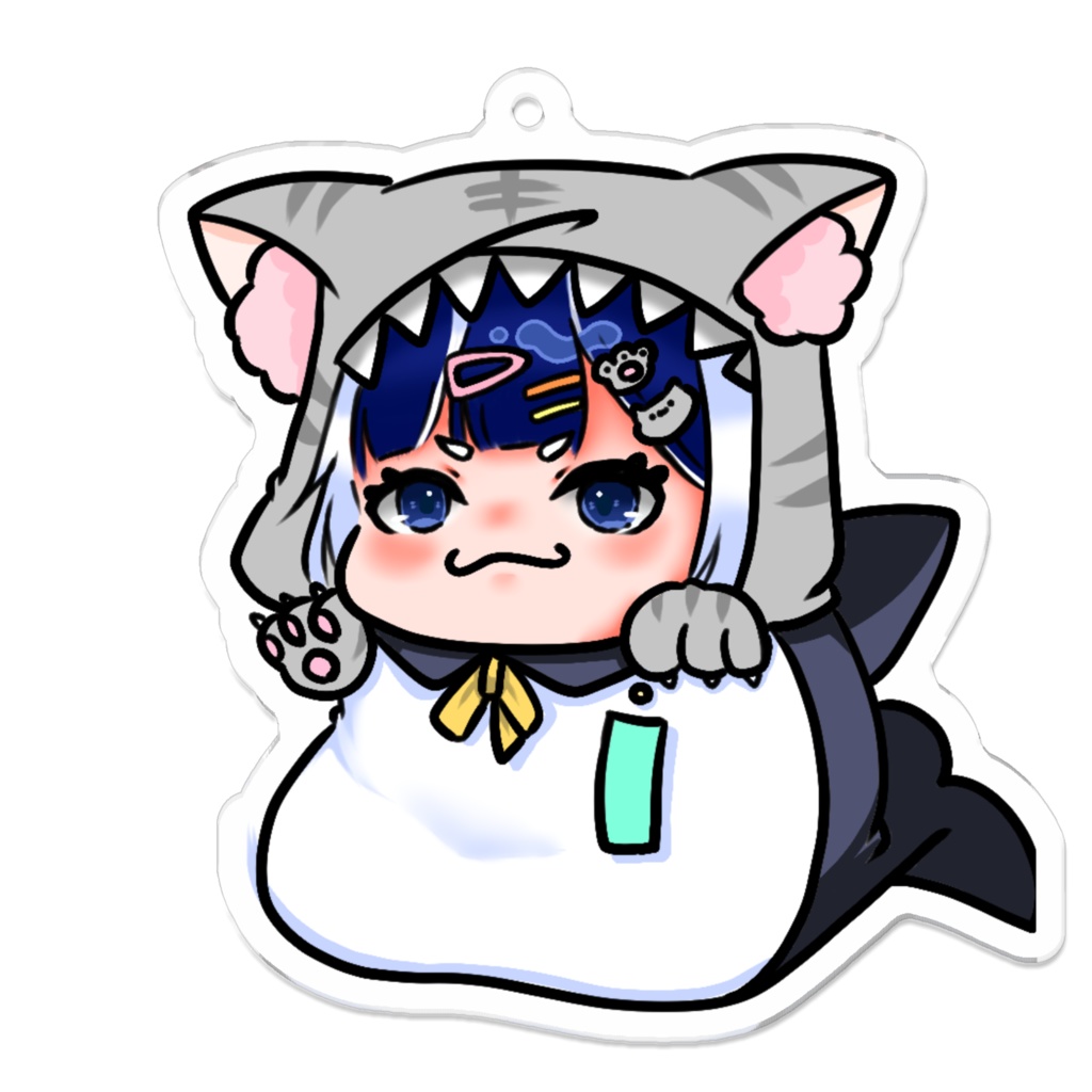 ねこもんアクリルチャーム