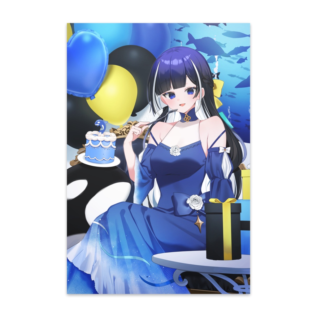 誕生日記念ポストカード