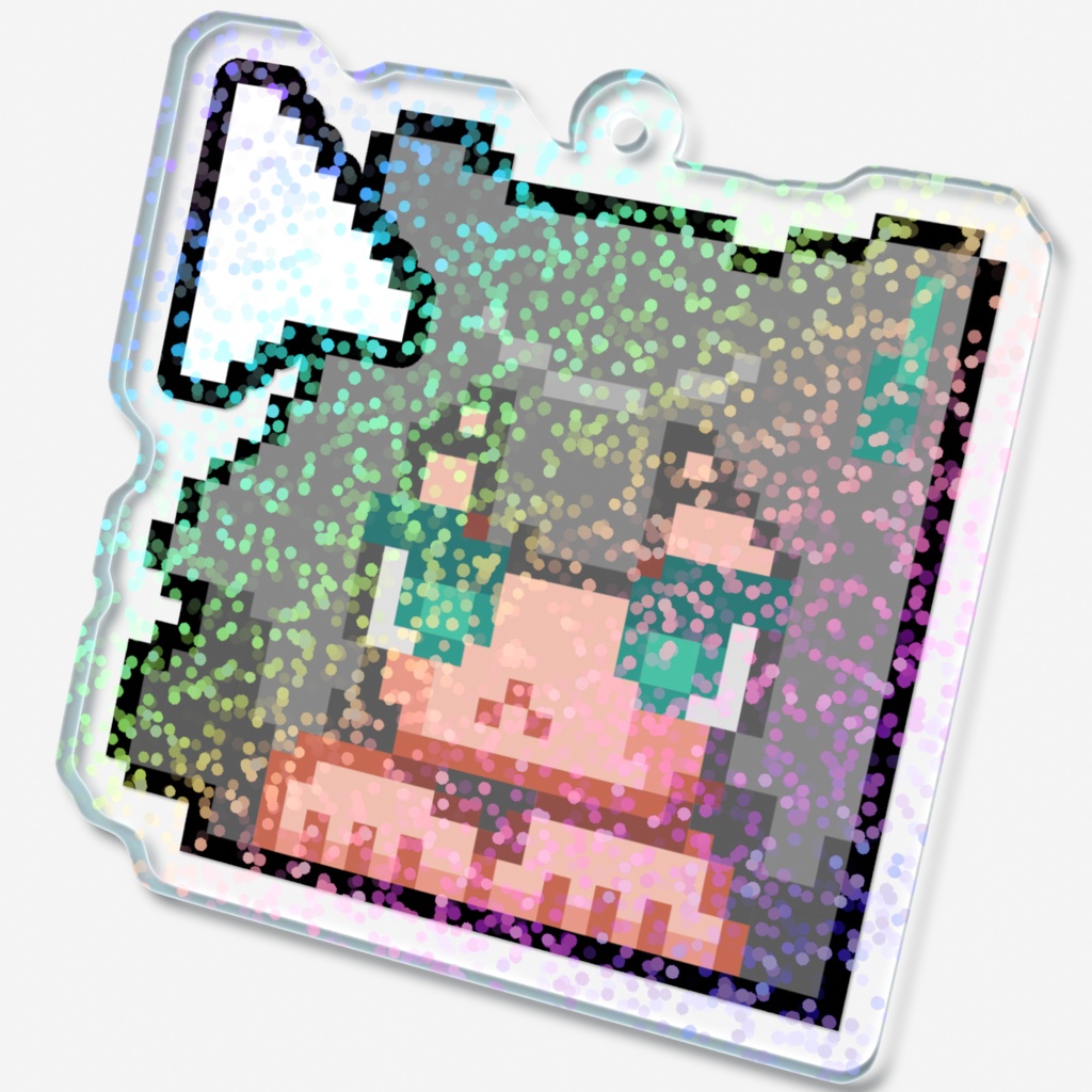 KidkWマウスカーソルアクキー(グリッター)