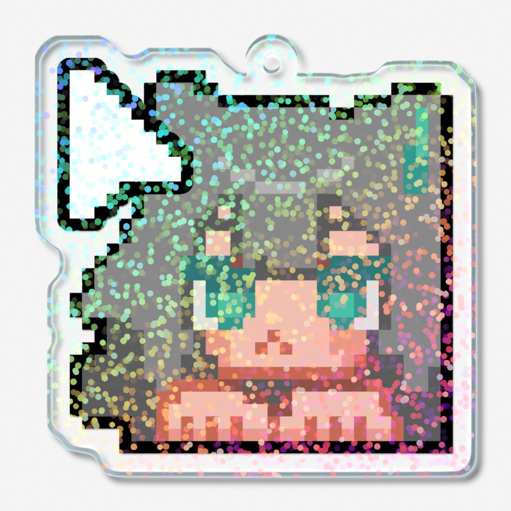 KidkWマウスカーソルアクキー(グリッター)