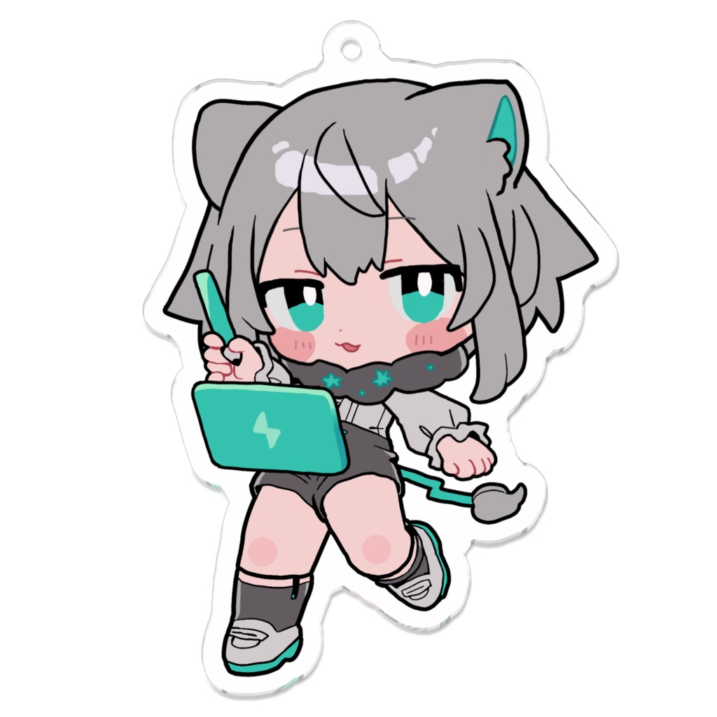 KidkWアクキー(裏面コーティング)