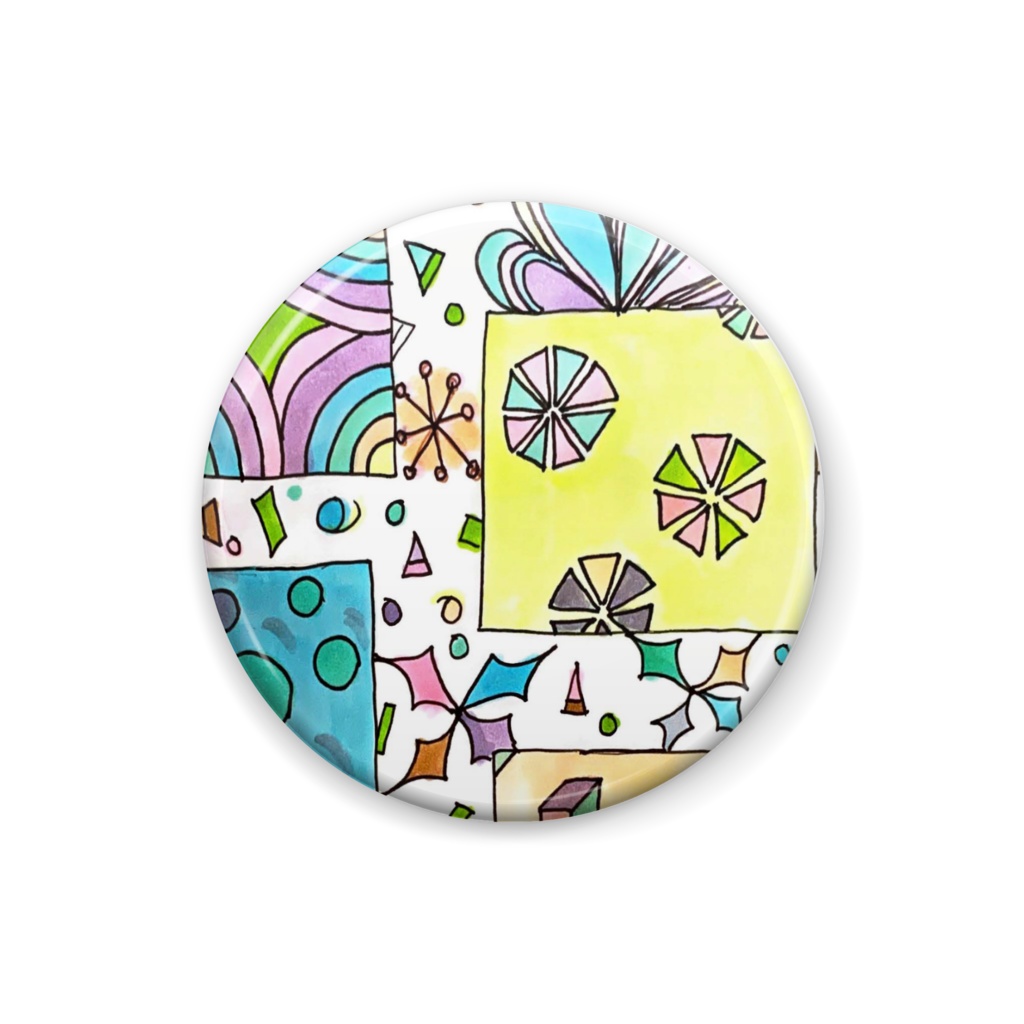 缶バッチ spring.1