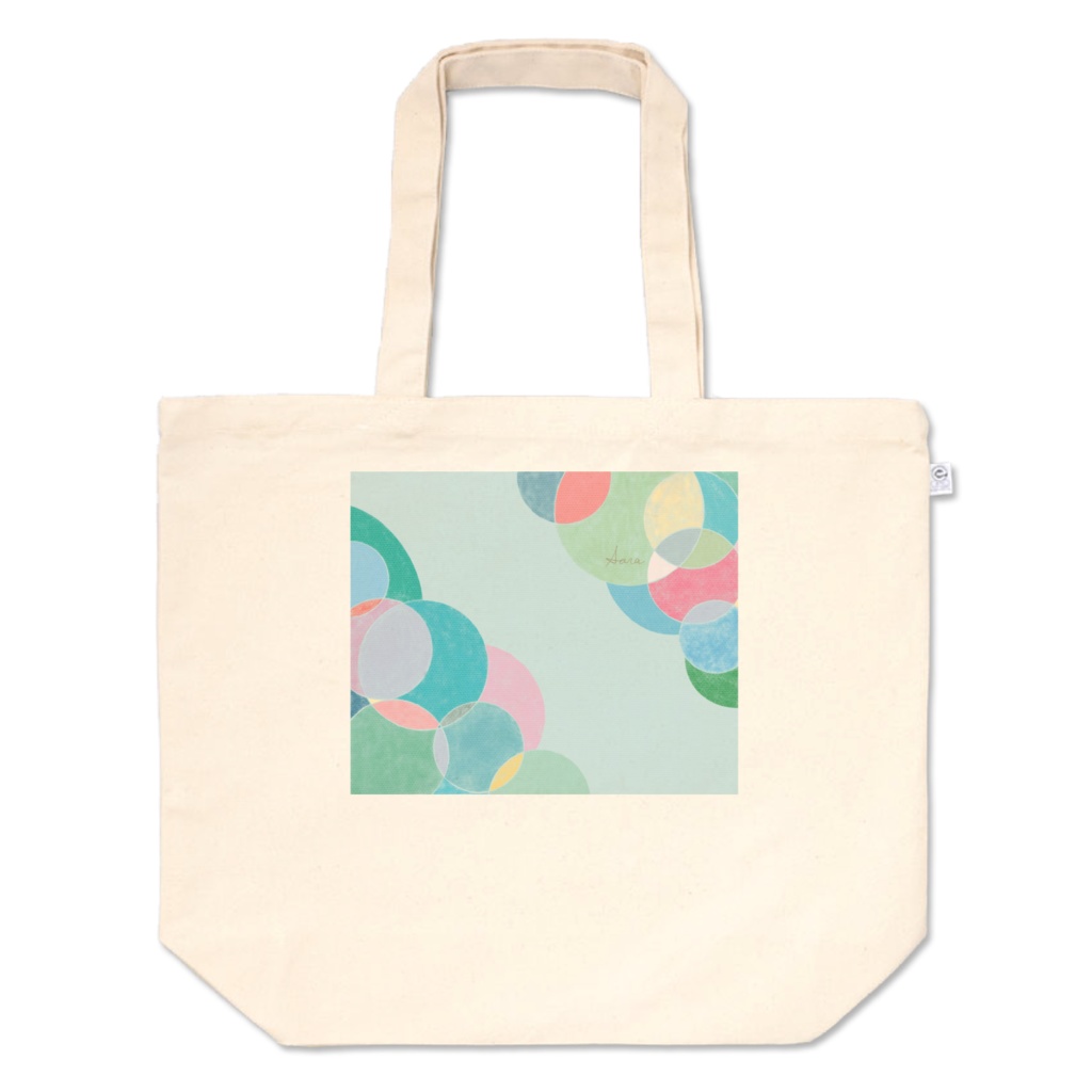 トートバッグ L Blue moon-N