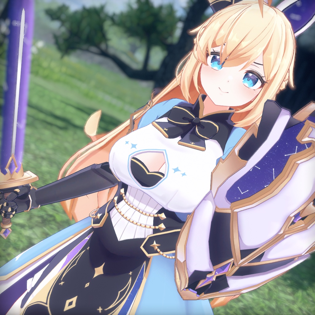 オリジナル3Dモデル「セリア」