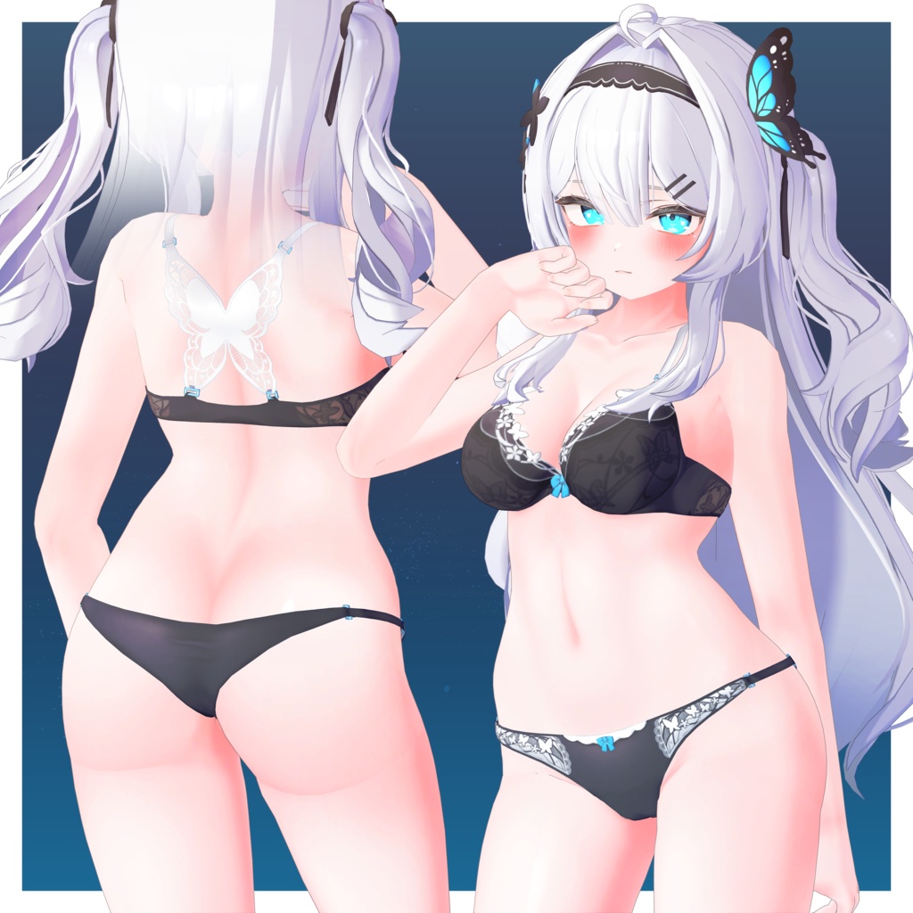 オリジナル3Dモデル「モルフォ」