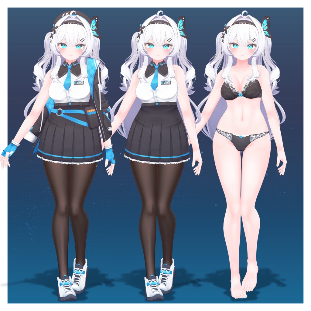 オリジナル3Dモデル「モルフォ」