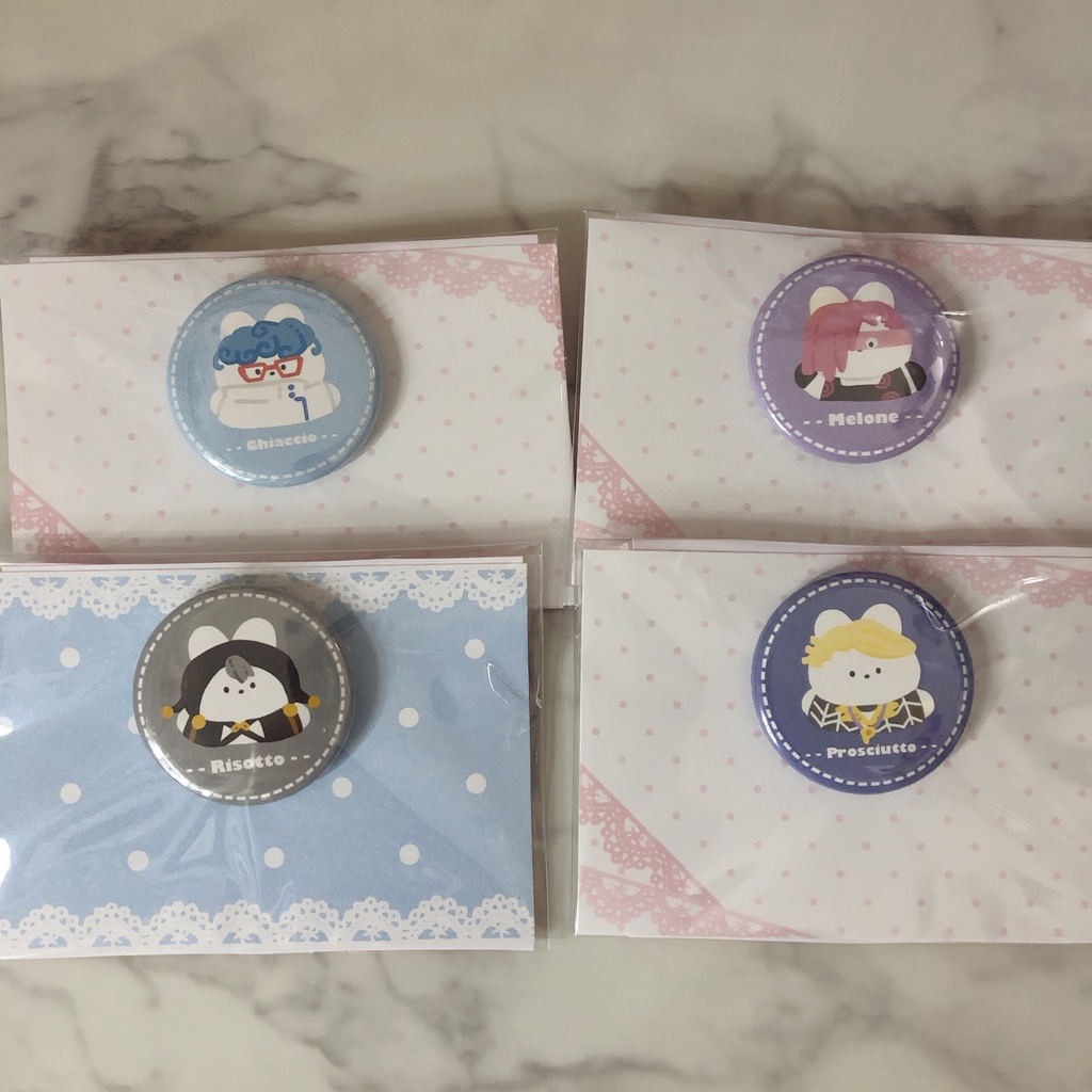 5部ウサ缶バッジ②