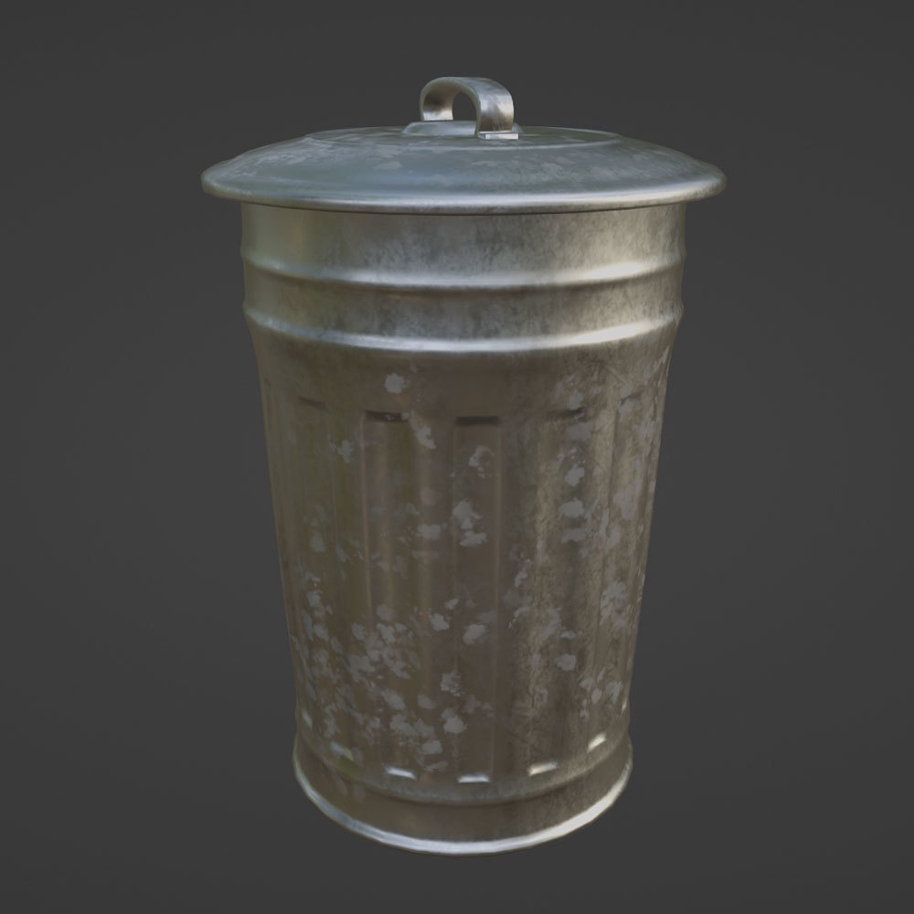 ゴミ箱(金属製)