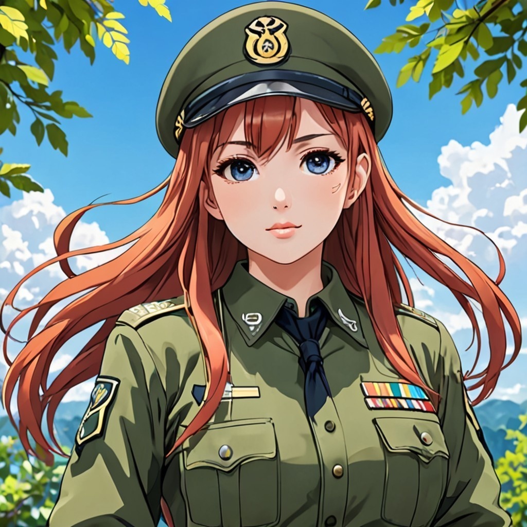 制服女子イラスト 29