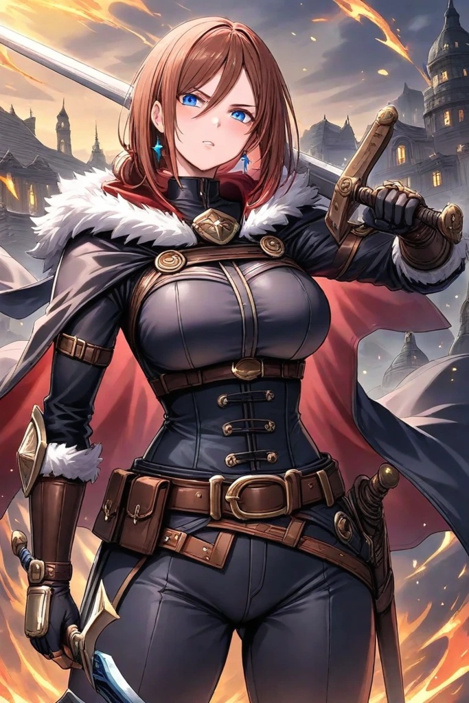 女剣士イラスト 20