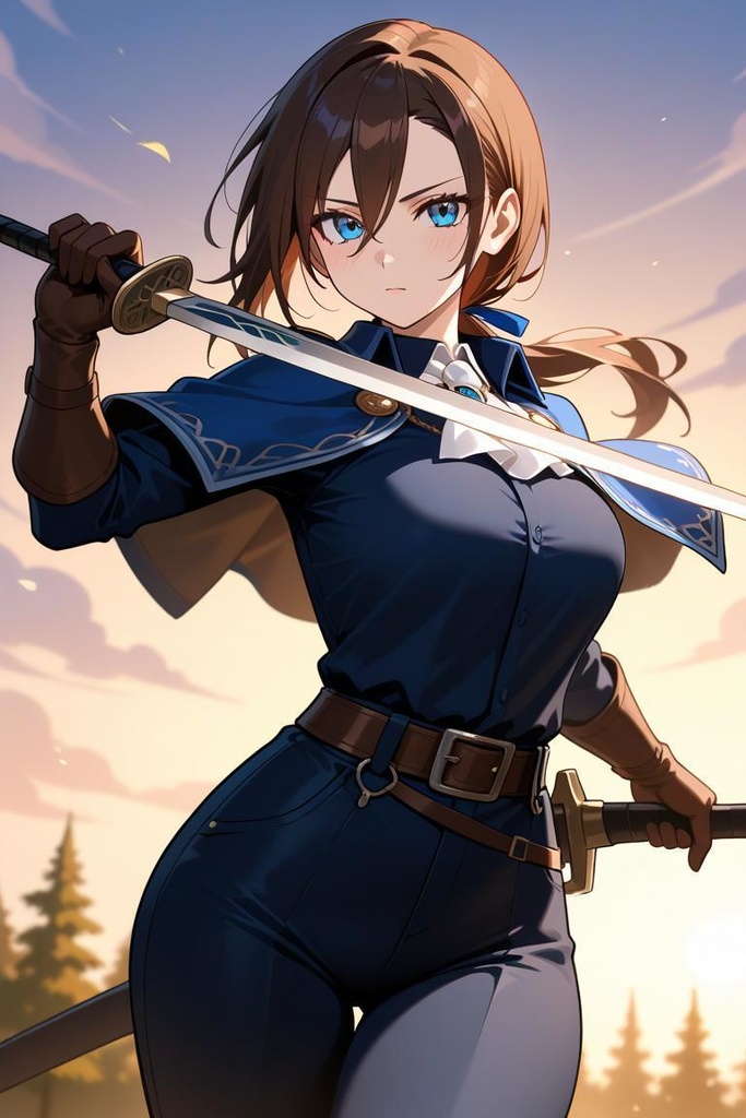 女剣士イラスト 12