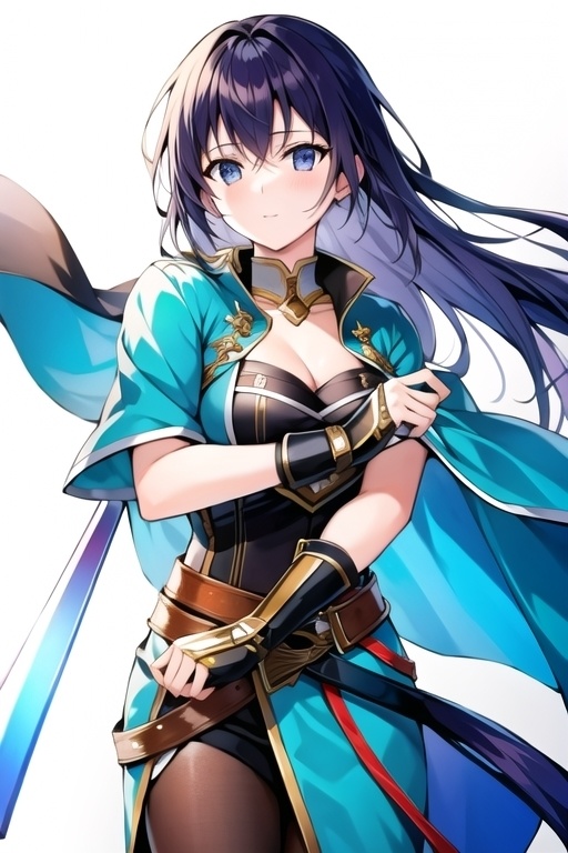 女剣士イラスト  1