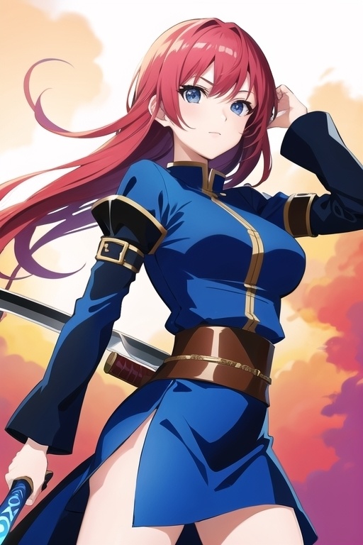 女剣士イラスト 40
