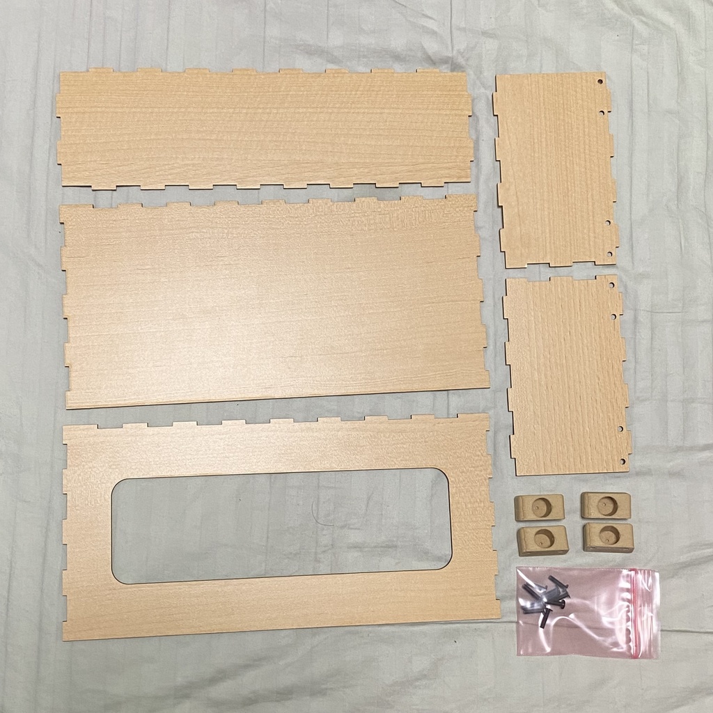 壁付けティッシュホルダ