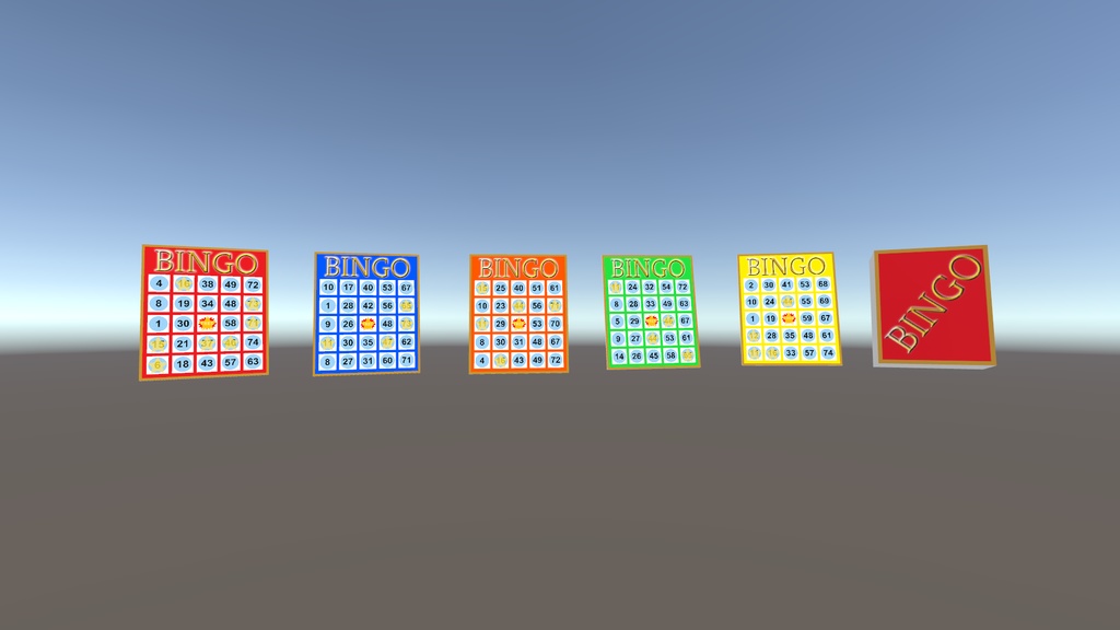 Bingo Game【VRChatワールドギミック】