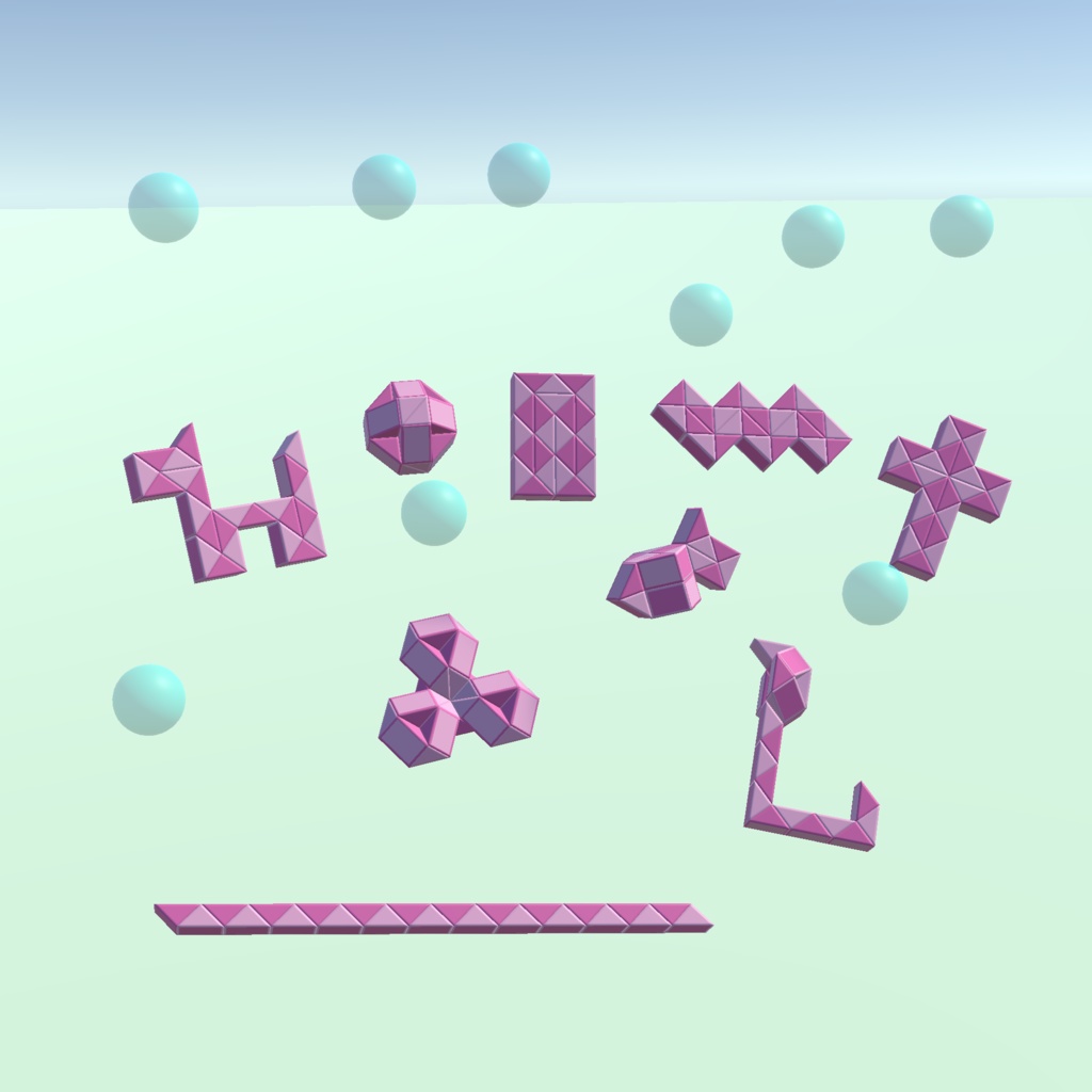 Snake Puzzle【VRChatワールドギミック】